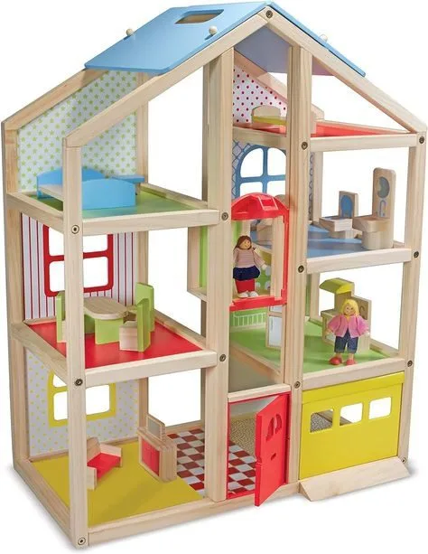 wooden doll house furniture