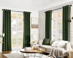 Living room curtain fabrics