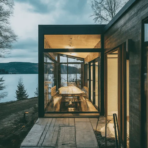 Lakeside Houses 