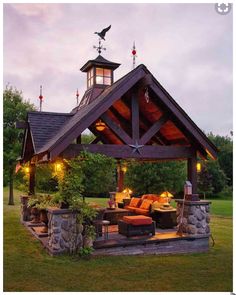 Stunning Outdoor Living Design Idea