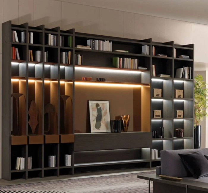 4366-13362027 A living room wall unit